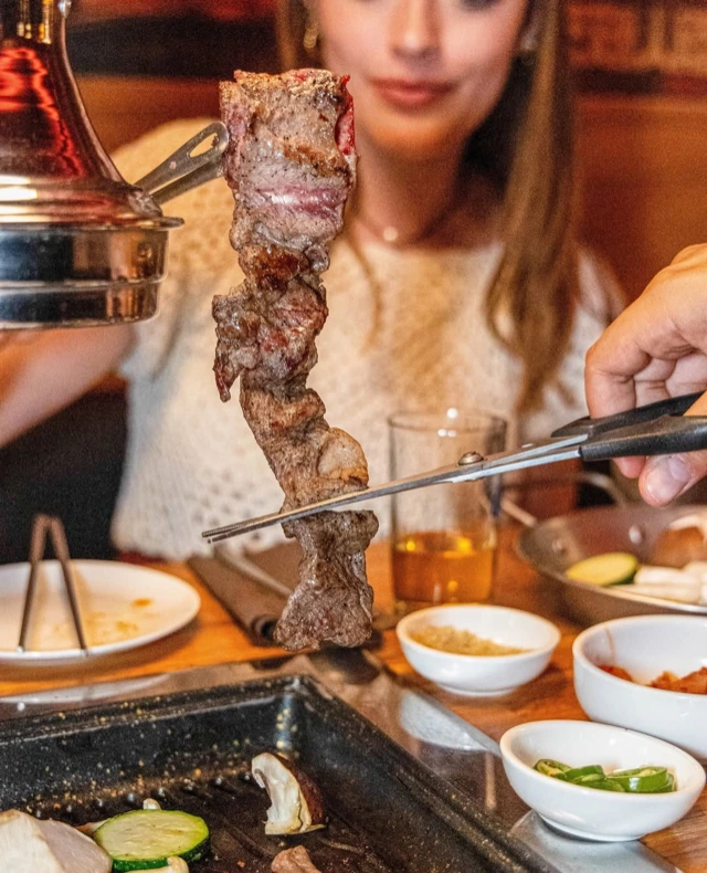 Viande grillée